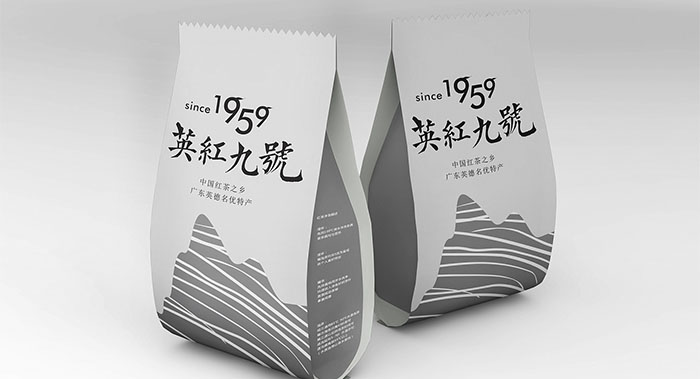新英紅九號茶葉包裝-廣東紅茶包裝設計